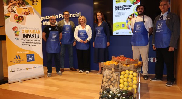 Unos 500 escolares participan en una campaña de Sabor a Málaga sobre hábitos saludables para prevenir la obesidad infantil