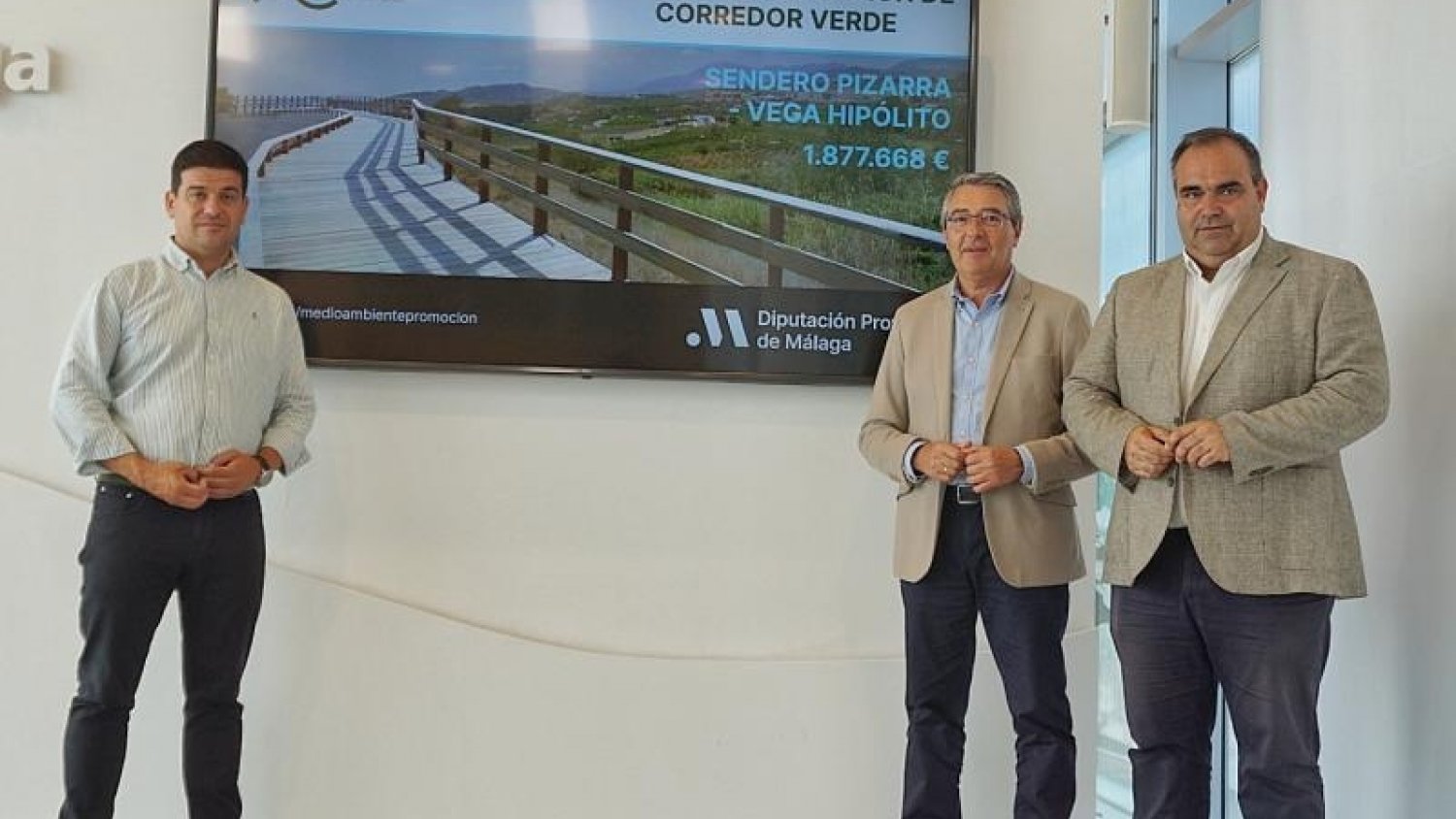 El Corredor Verde del Guadalhorce avanza con un nuevo proyecto que creará un sendero de cuatro kilómetros en Pizarra