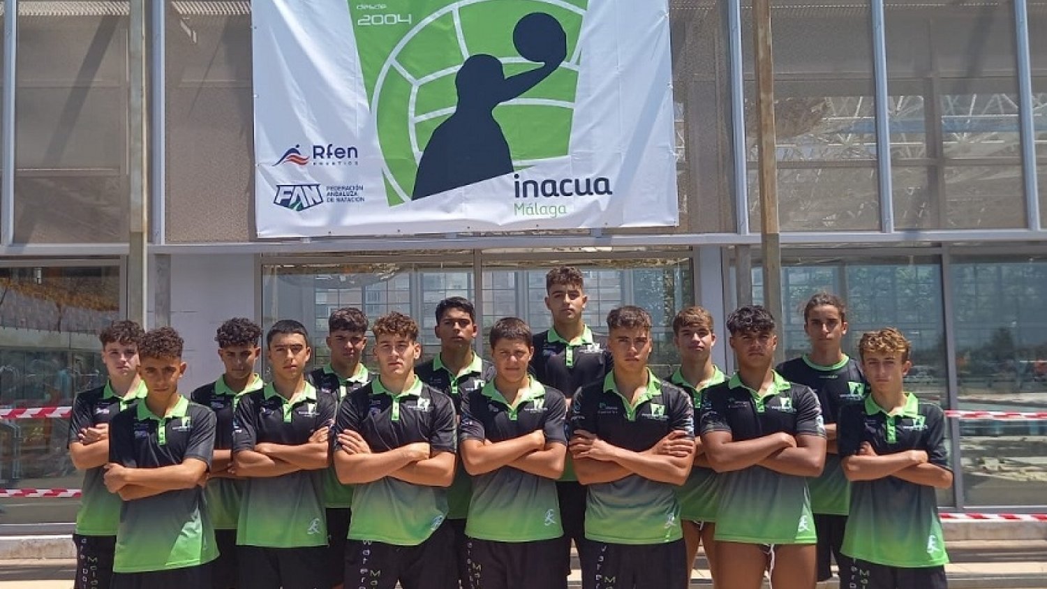 Waterpolo Málaga cadete pasa como primero de grupo en el Campeonato de España