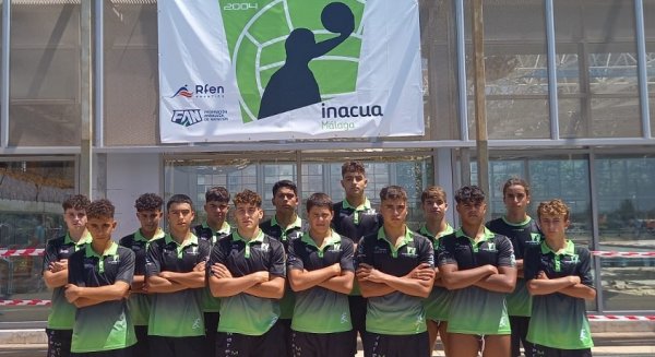Waterpolo Málaga cadete pasa como primero de grupo en el Campeonato de España