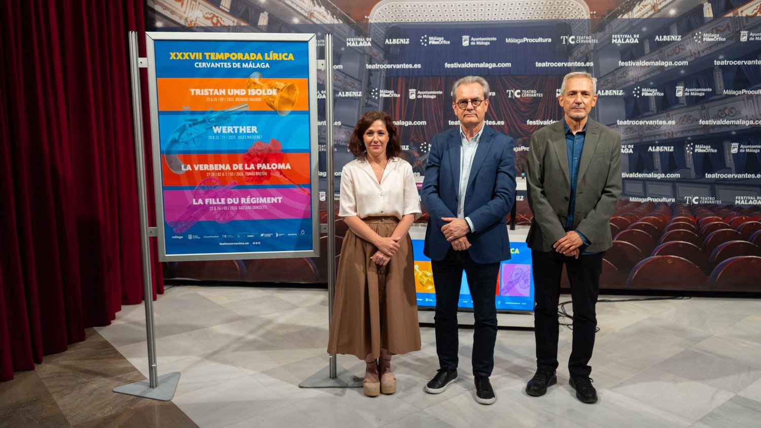 La 37 Temporada Lírica del Teatro Cervantes pondrá en escena Tristan und Isolde, Werther, La verbena de la Paloma y La fille du régiment