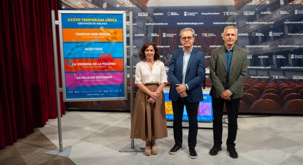 La 37 Temporada Lírica del Teatro Cervantes pondrá en escena Tristan und Isolde, Werther, La verbena de la Paloma y La fille du régiment