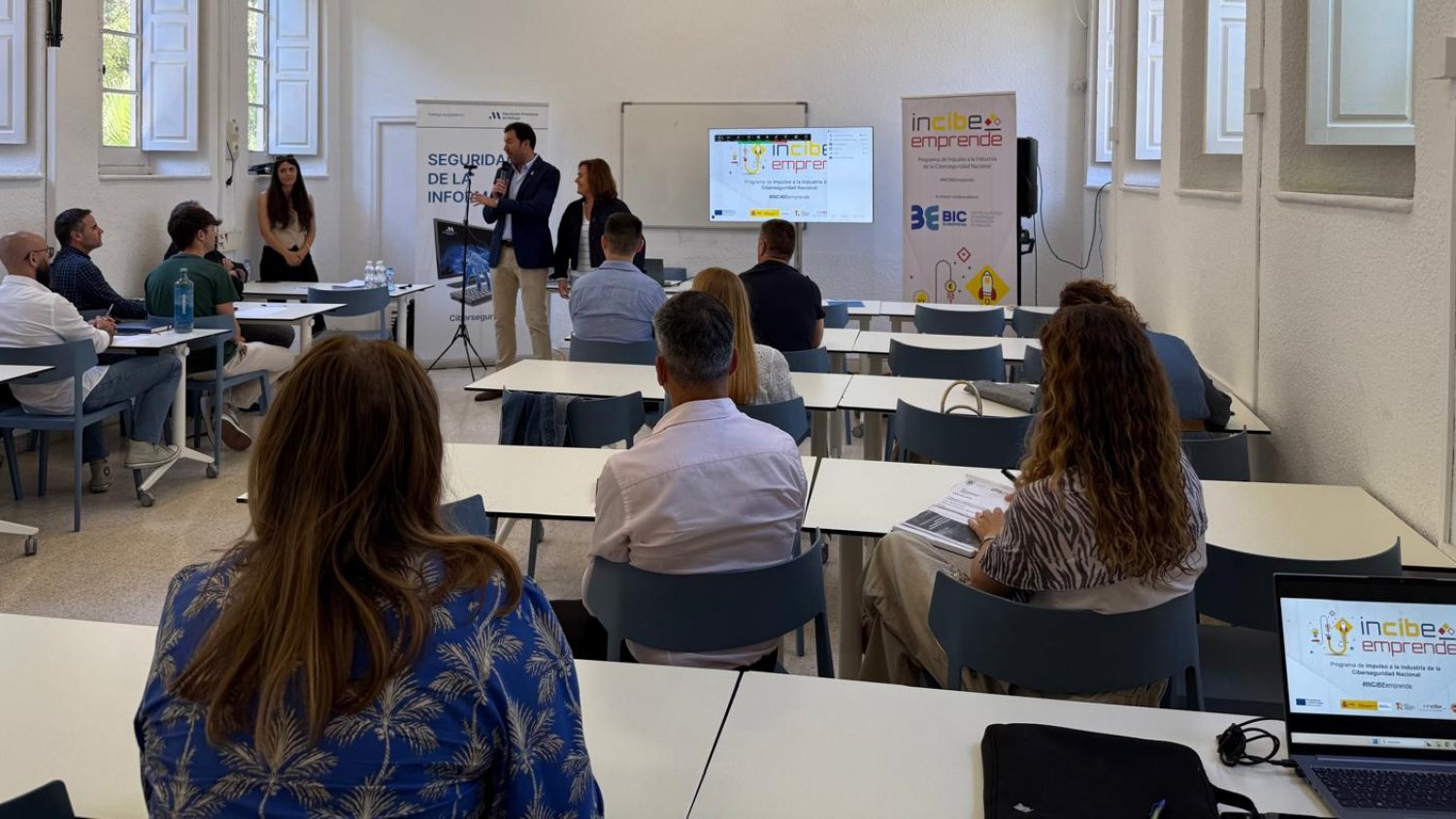Más de 60 pymes de toda la provincia participan en las jornadas sobre ciberseguridad organizadas por la Diputación y BIC Euronova