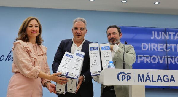 El PP de Málaga recoge más de 10.200 avales para la reelección de Feijóo como presidente nacional del partido