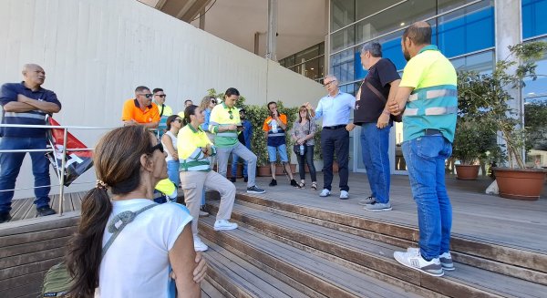 Con Málaga exige a Salado la inclusión del ruego relativo a la plantilla de la UTE de Envases Ligeros Málaga en el Pleno de la Diputación