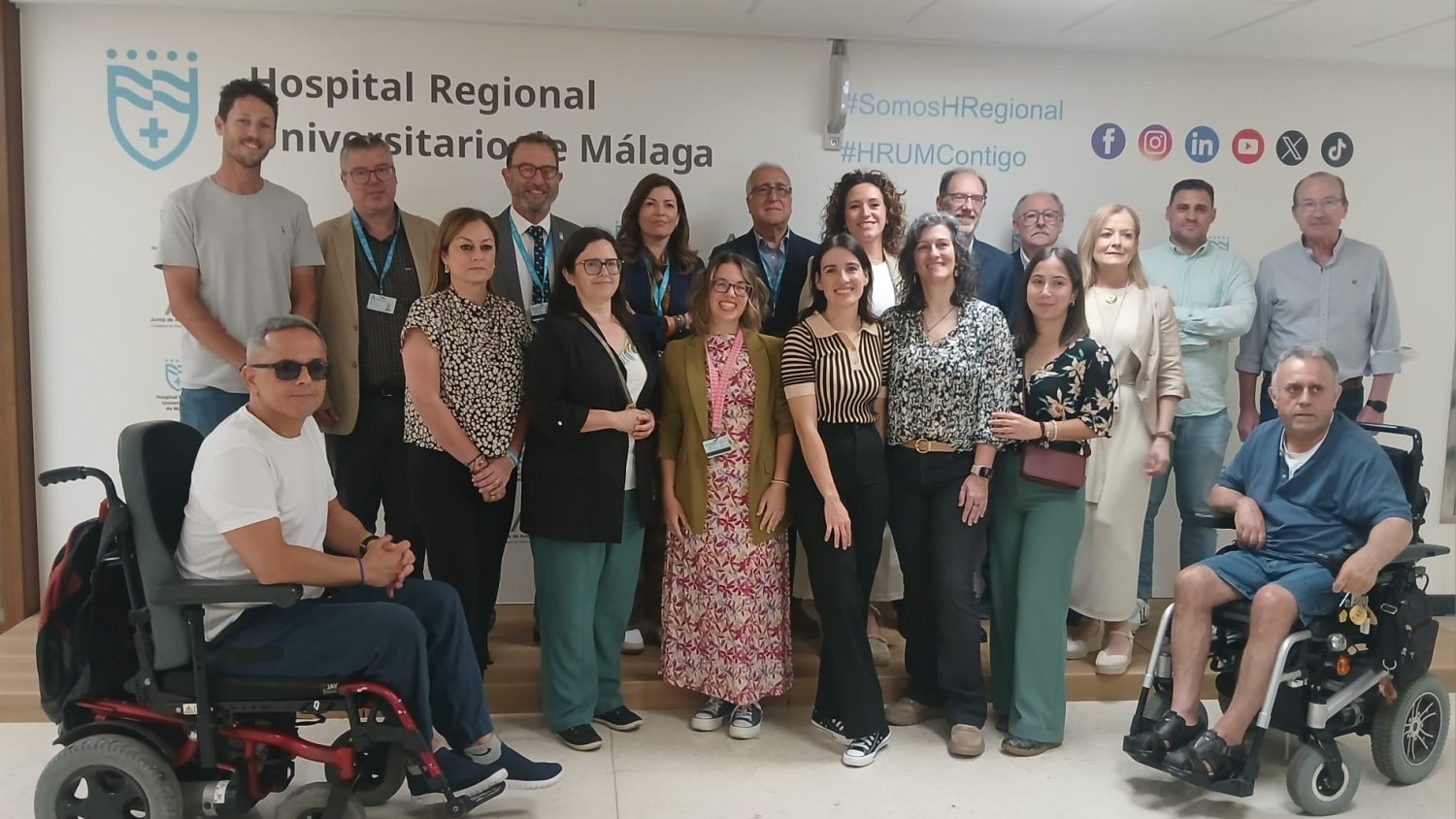 El Hospital Regional de Málaga celebra la I Jornada por el Día Mundial de la Esclerosis Múltiple