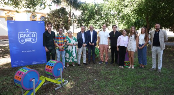 La Diputación estrena Ancá La Térmica, un evento dedicado a las familias con juegos al aire libre, música, verdiales y talleres