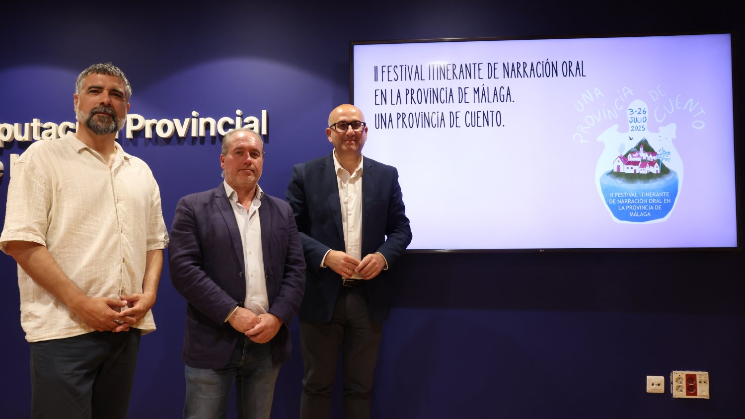 La Diputación celebra la II edición de su Festival Itinerante de Narración Oral, que recorrerá varios municipios y la Biblioteca Cánovas