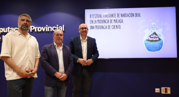 La Diputación celebra la II edición de su Festival Itinerante de Narración Oral, que recorrerá varios municipios y la Biblioteca Cánovas