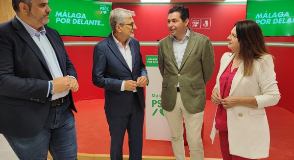 El PSOE de Málaga exige a la Junta una mayor financiación para los municipios del litoral