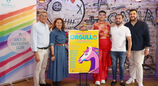 Marbella conmemorará el Día del Orgullo LGTBI el próximo 27 de junio en la Glorieta de la Fontanilla
