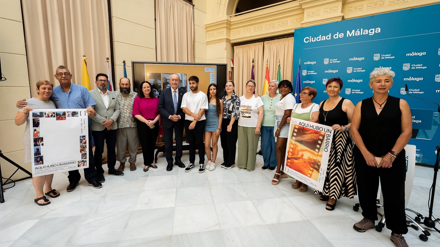 La primera edición del proyecto 'Acto Reflejo' concluye con el estreno de la obra 'Aquí hubo un barrio' representada por vecinos de Palma - Palmilla