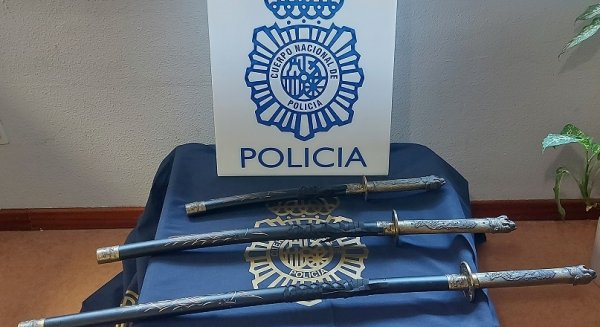 Detenidos dos hombres por agredir con una catana al arquitecto de una obra contigua a su domicilio
