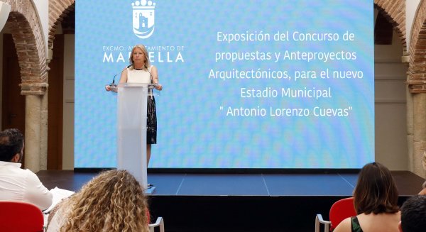 Marbella expone los finalistas del concurso de ideas para el nuevo Estadio Municipal Antonio Lorenzo Cuevas