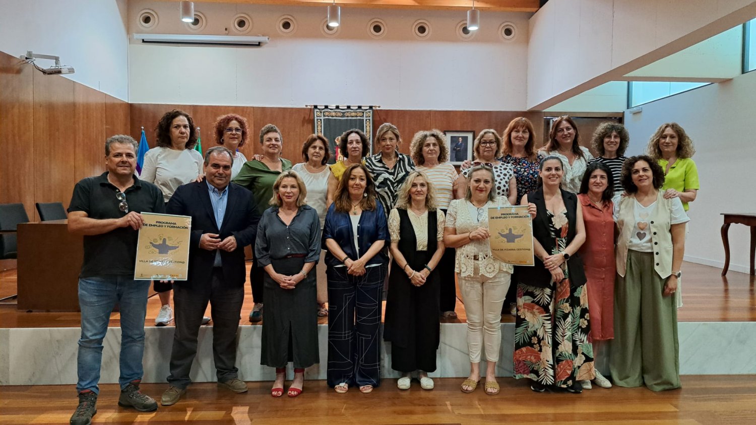 Empleo fomenta la contratación de 15 desempleados mayores de 52 años en Pizarra con una subvención de 408.900 euros
