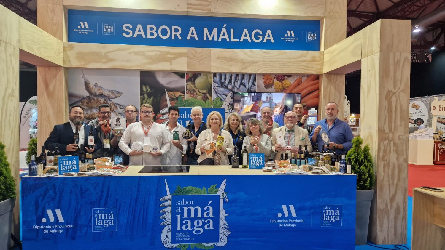 Sabor a Málaga promociona más de un centenar de productos locales en una nueva edición del Salón de la Alimentación del Atlántico
