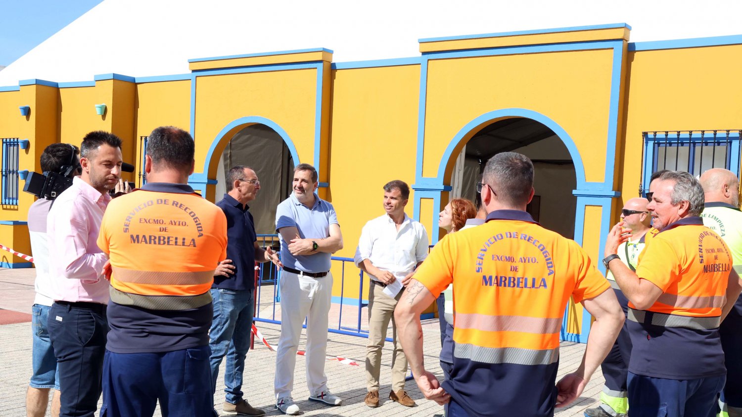 Marbella pone en marcha un dispositivo especial de limpieza para la Feria de San Bernabé que contará con más de un centenar de efectivos