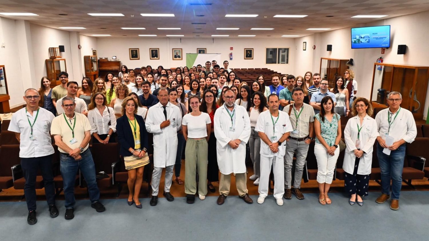 El Hospital Clínico de Málaga da la bienvenida a 76 nuevos residentes de 34 especialidades