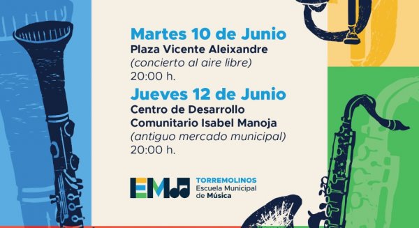 La Escuela Municipal de Música y la Universidad Popular celebran el fin de curso con varios conciertos y una semana de puertas abiertas