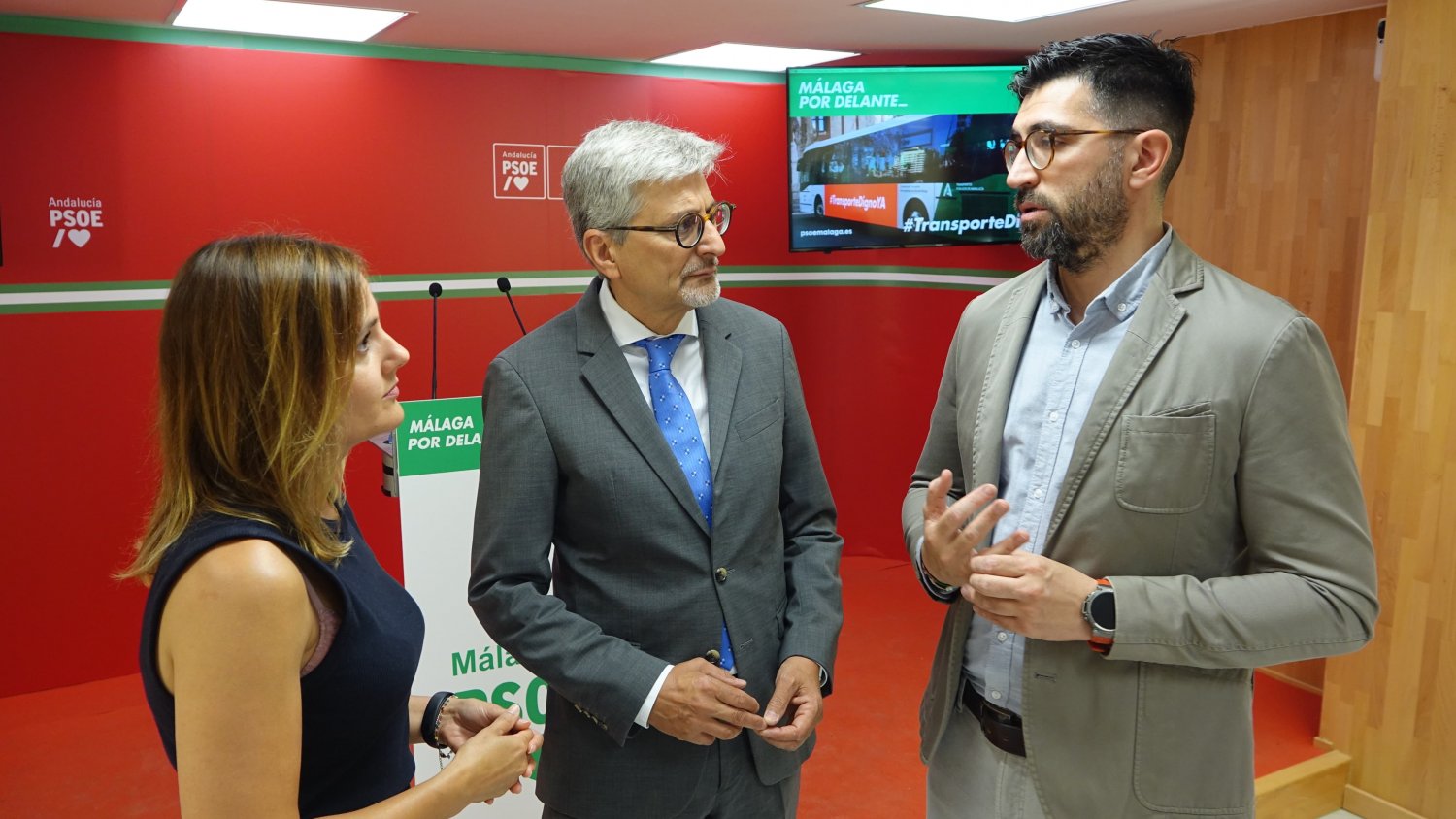 El PSOE exige a Moreno Bonilla que duplique el número de servicios de autobuses metropolitanos e interurbanos en la provincia de Málaga