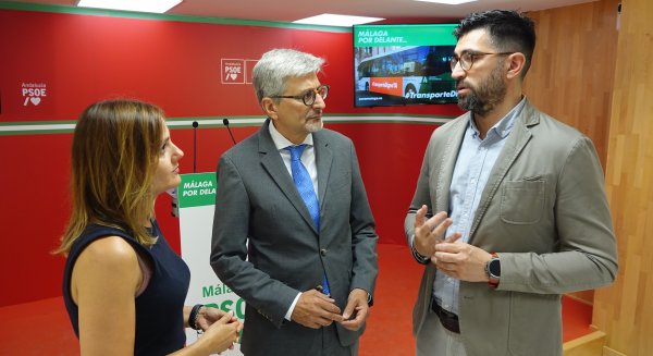 El PSOE exige a Moreno Bonilla que duplique el número de servicios de autobuses metropolitanos e interurbanos en la provincia de Málaga