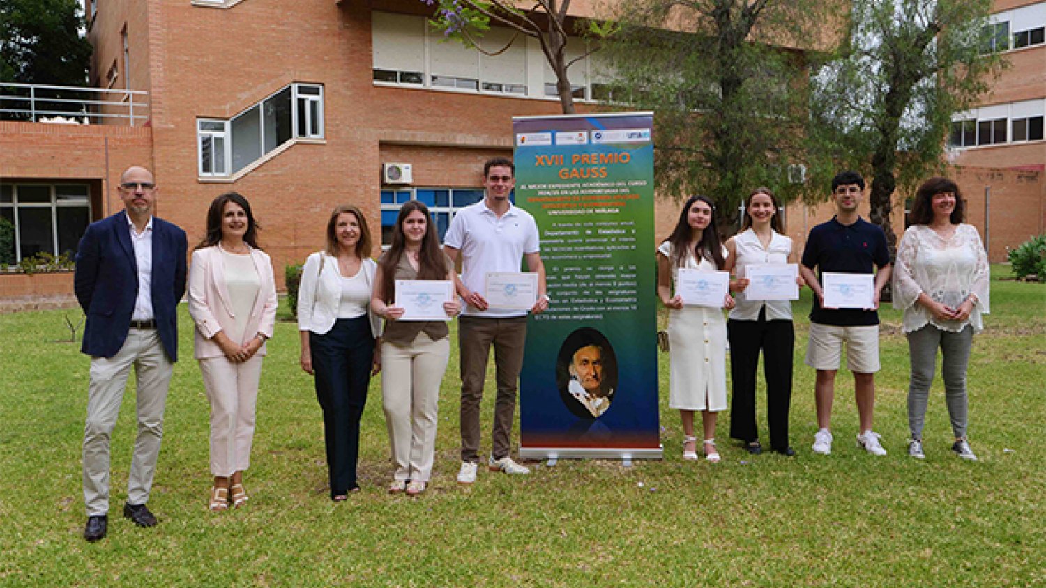 Seis alumnos de la UMA galardonados en la XVII Edición de los Premios Gauss