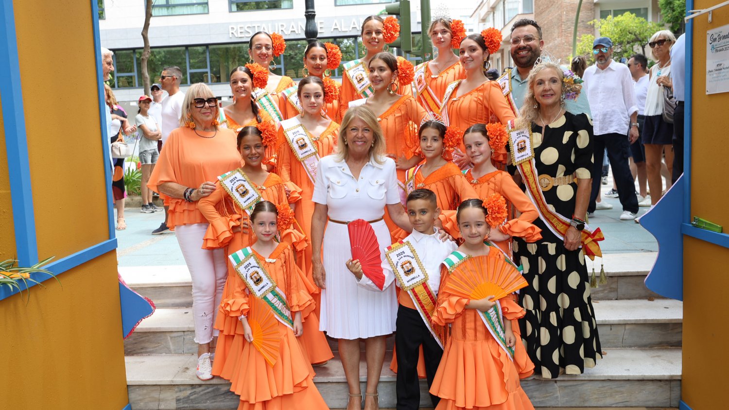 Marbella inaugura su Feria de Día, que reúne una veintena de casetas en el paseo de La Alameda y la avenida del Mar