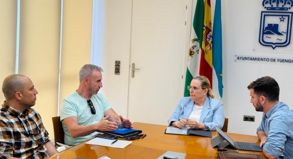 La alcaldesa de Fuengirola mantiene una reunión con el sindicato policial CEP para reclamar más medios al Gobierno central