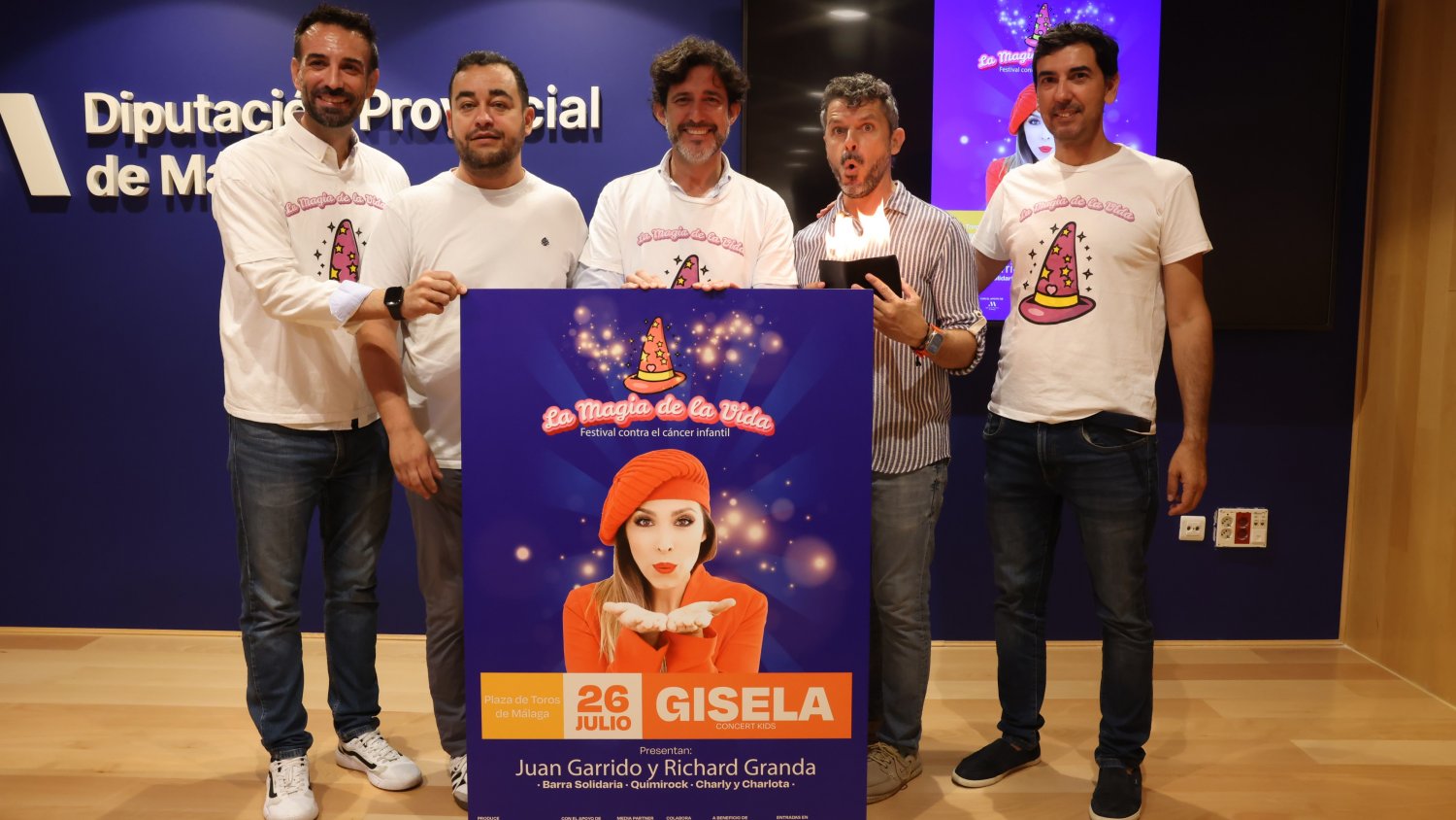 Diputación de Málaga impulsa La Magia de la Vida Fest, concierto solidario contra el cáncer infantil 