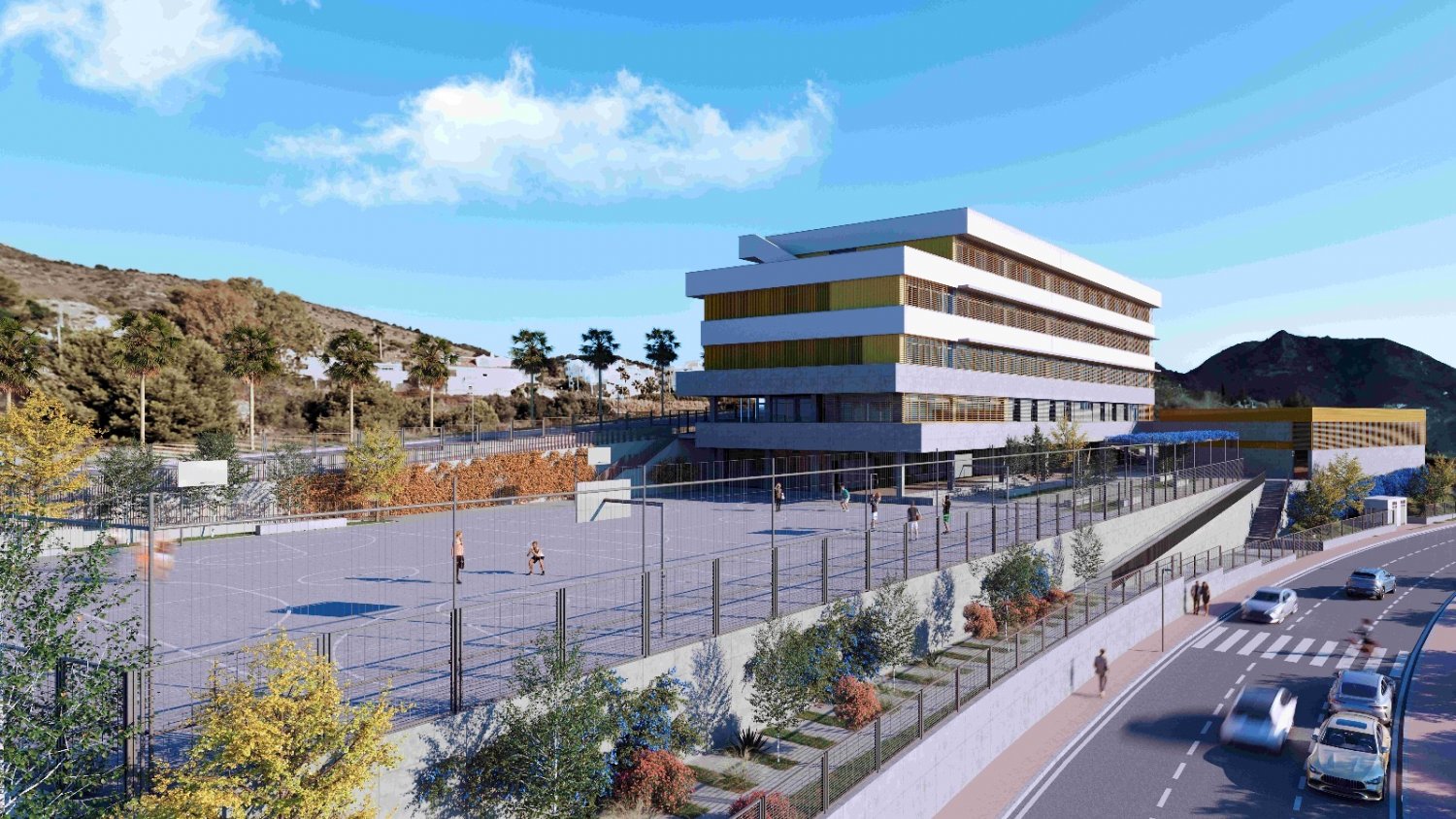 Educación licita por más de 12,1 millones de euros las obras de construcción del nuevo IES de Benalmádena pueblo