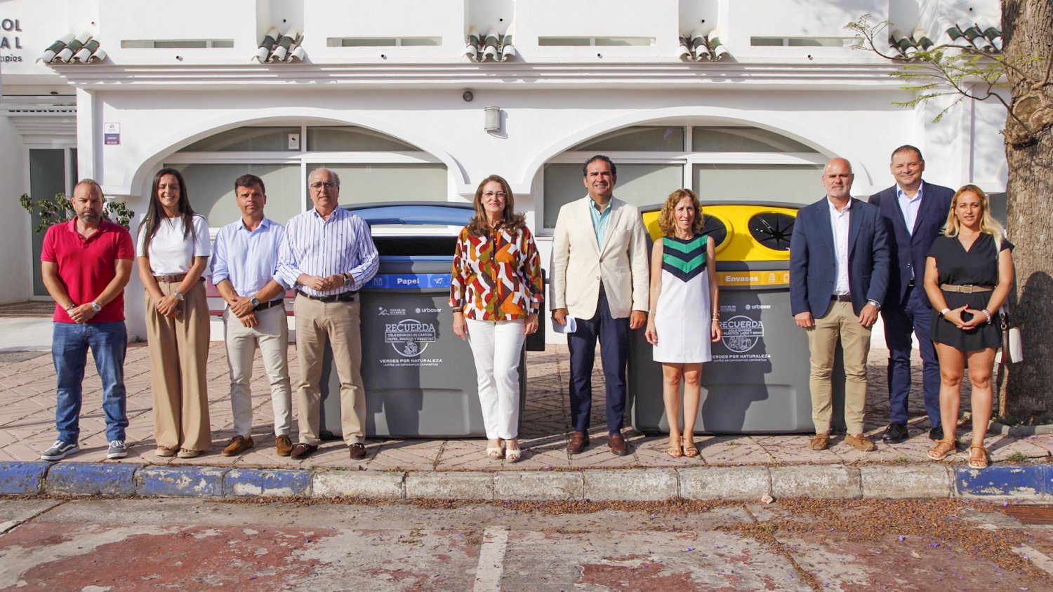 La Mancomunidad Costa del Sol distribuirá 600 nuevos contenedores de envases ligeros y papel-cartón