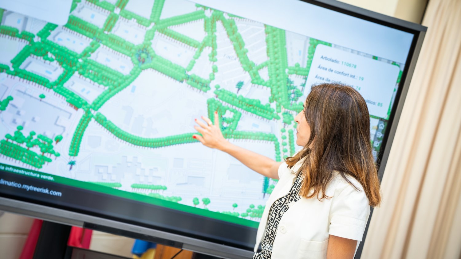 El Ayuntamiento habilita un mapa con las zonas de confort climático que la ciudadanía tiene a su disposición ante episodios de altas temperaturas