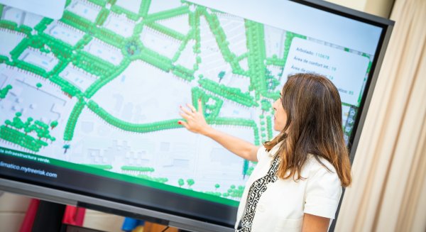 El Ayuntamiento habilita un mapa con las zonas de confort climático que la ciudadanía tiene a su disposición ante episodios de altas temperaturas