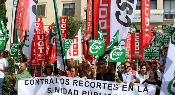 Morillas (IU) llama a la movilización ciudadana frente al 'cerrojazo' y los recortes del PP a la sanidad pública