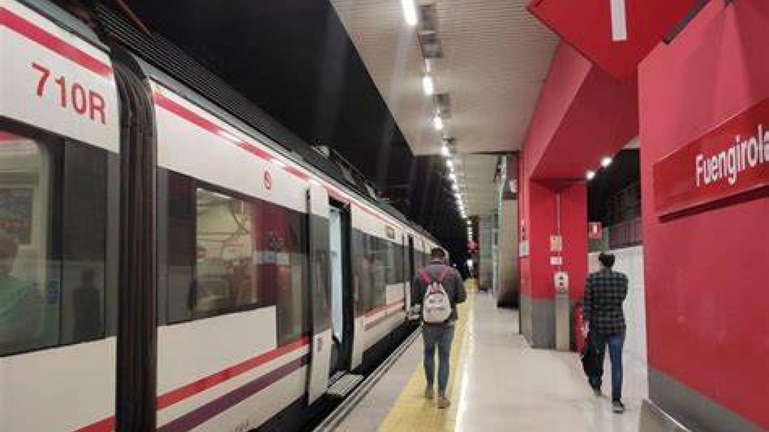 Descarrila un tren vacío en Málaga y causa retrasos de hasta 20 minutos en Cercanías 