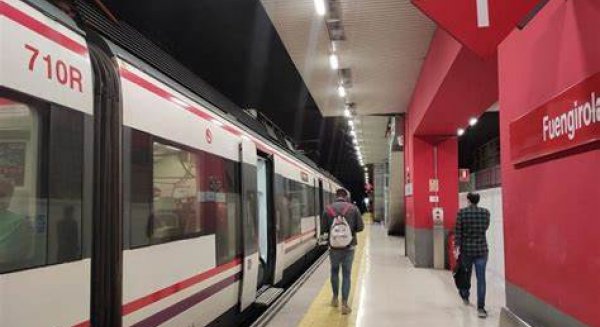 Descarrila un tren vacío en Málaga y causa retrasos de hasta 20 minutos en Cercanías 