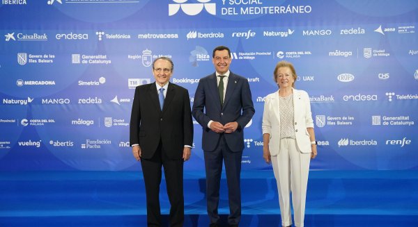 Moreno señala que apoyar el impulso de las regiones mediterráneas es impulsar España y su posición en Europa