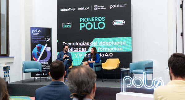 El evento 'Pioneros Polo' muestra en Málaga el impacto de las tecnologías del videojuego en la formación y la industria 4.0