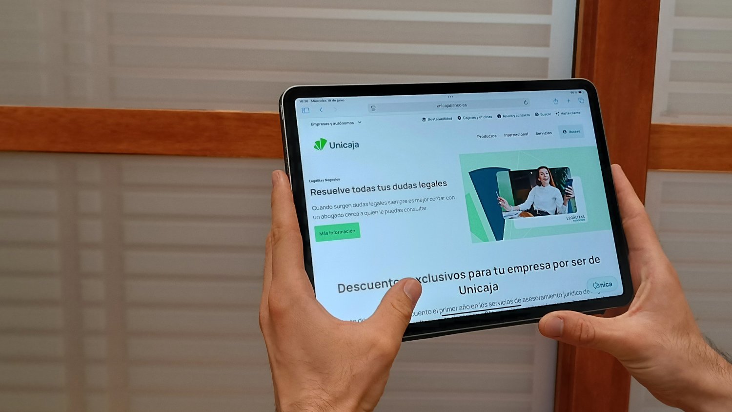 Unicaja alcanza un acuerdo con Legálitas para incorporar sus servicios de asesoría jurídica a pymes y autónomos en 'SolucionaT