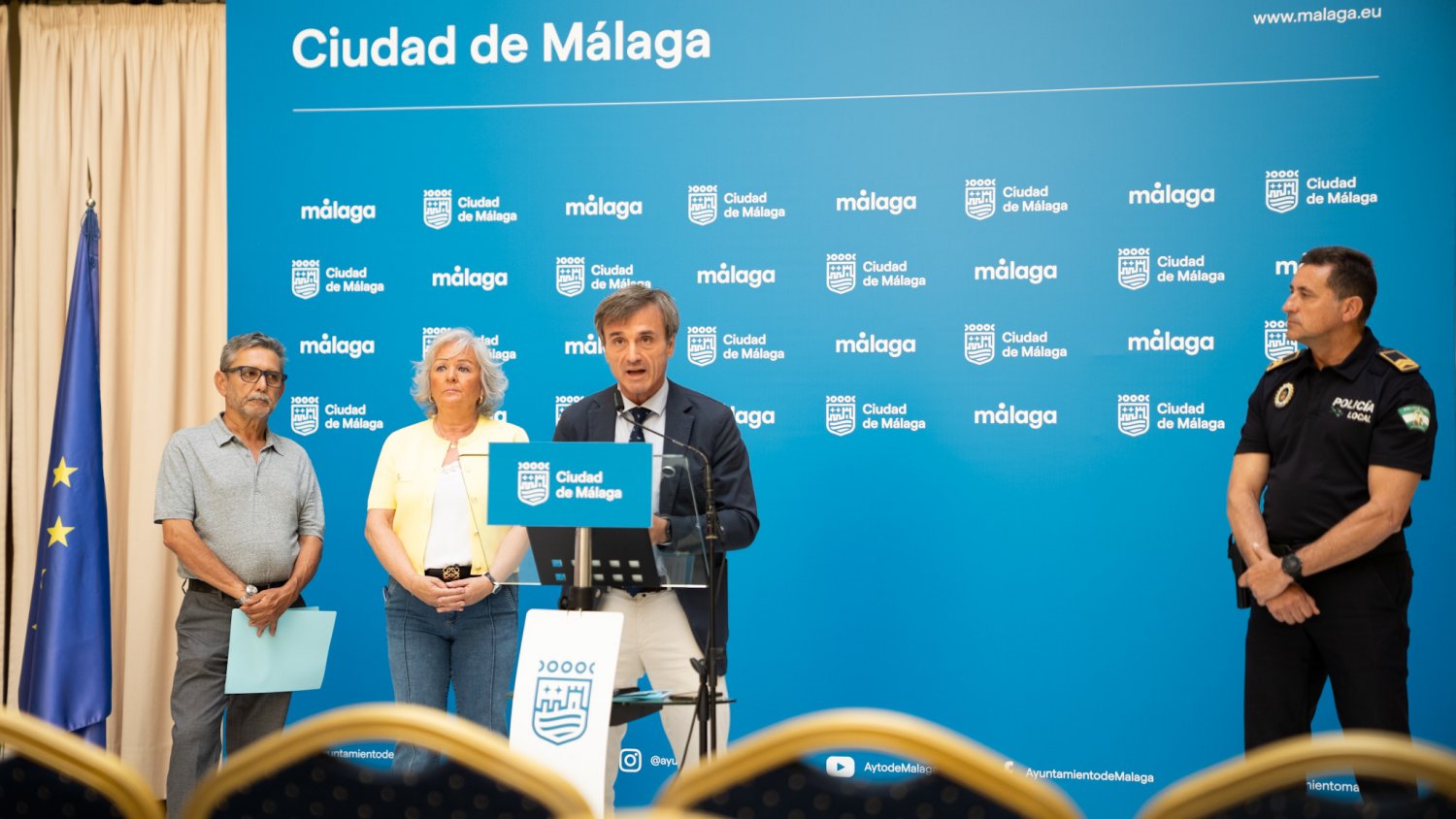Fuegos artificiales, música y el 'júa' centran la programación de la velada de San Juan el próximo 23 de junio en la ciudad de Málaga