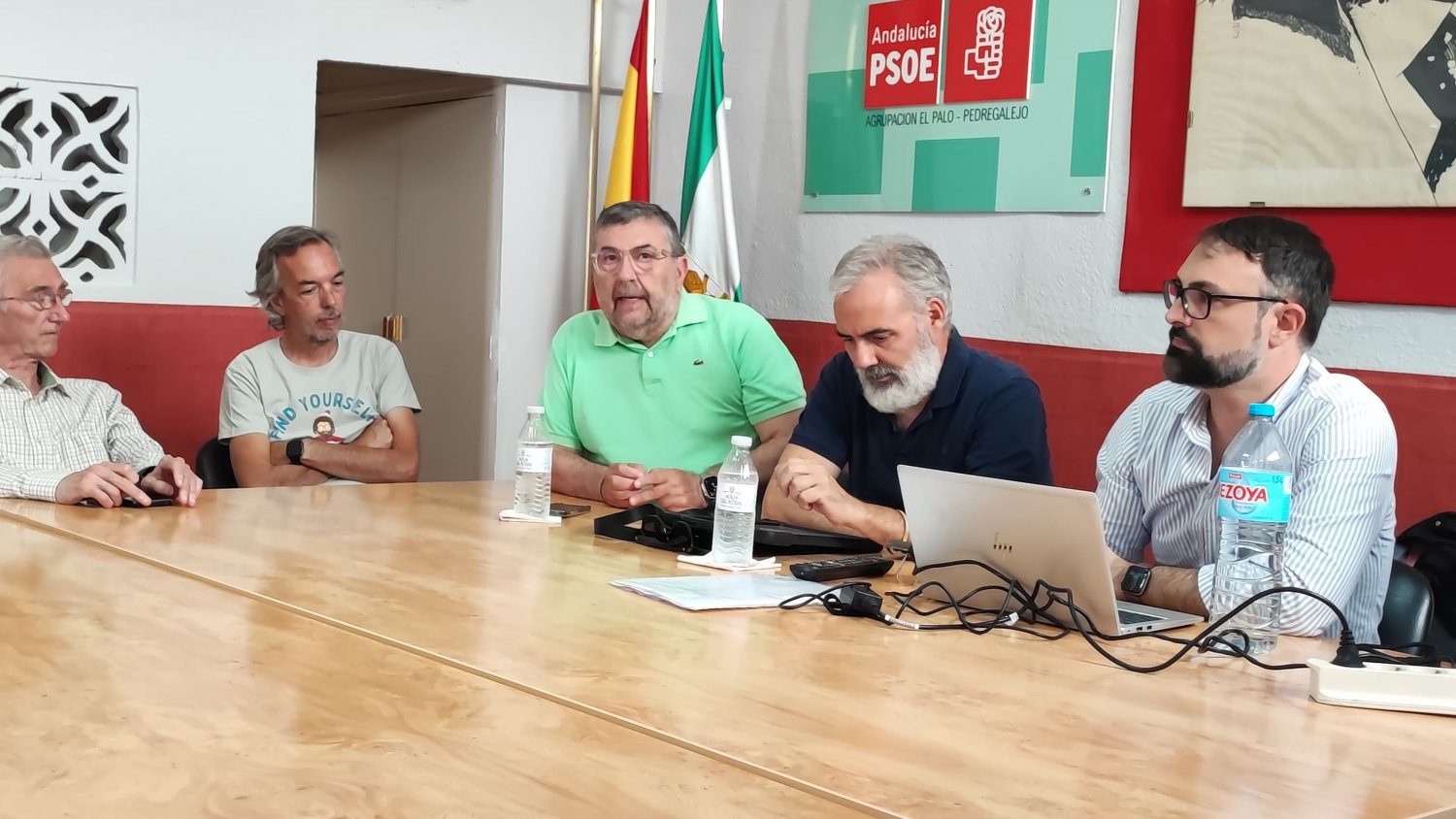 El PSOE de Málaga exige a Moreno Bonilla 'más gestión y menos frivolidad' en materia de agua 