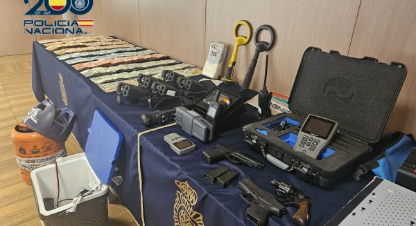 Dos detenidos en Málaga tras desarticular una de las mayores redes criminales dedicada a introducir cocaína a través del río Guadiana