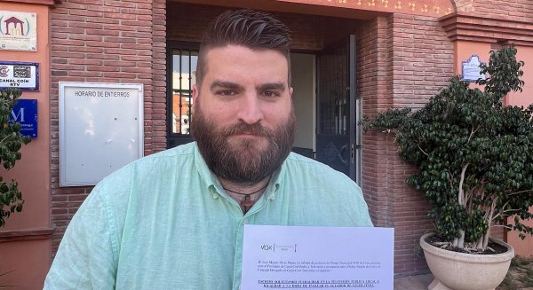 Luis Miguel Rivas: «Vox también estará en Canal Coín TV… pero no podrá pasar de la puerta”