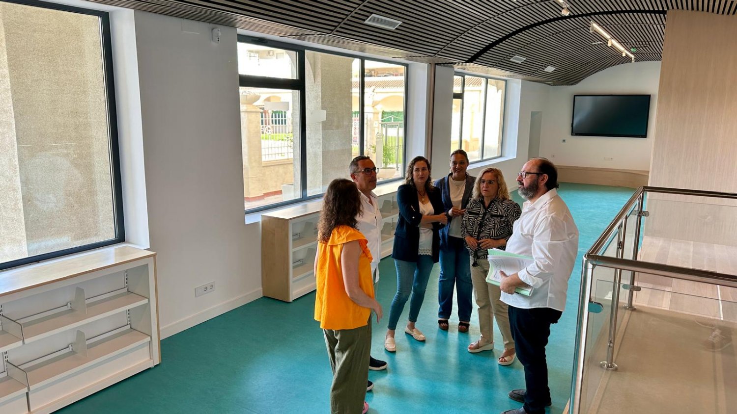 Concluyen las obras de la Biblioteca 'Gloria Fuertes' de Fuengirola, que abrirá sus puertas durante el verano