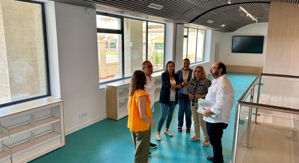 Concluyen las obras de la Biblioteca 'Gloria Fuertes' de Fuengirola, que abrirá sus puertas durante el verano
