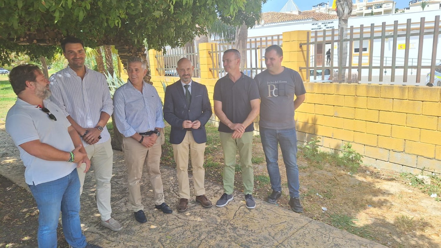 Javier Salas destaca el aumento del 64% en la Guardia Civil en Manilva, convertido en puesto principal del cuerpo