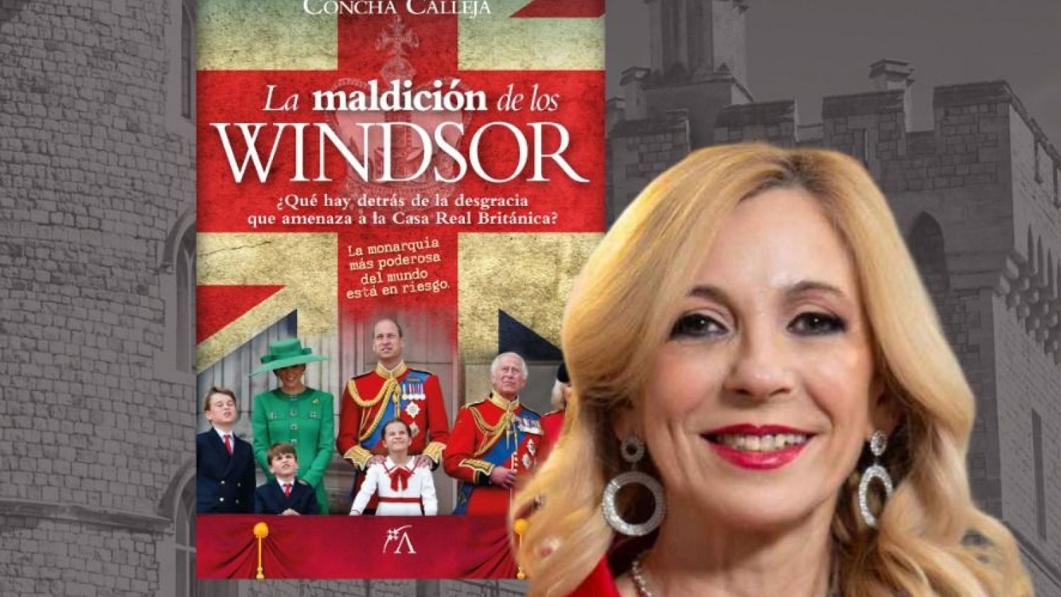 Concha Calleja presenta en Marbella La maldición de los Windsor, una mirada a la crisis de la Casa Real británica