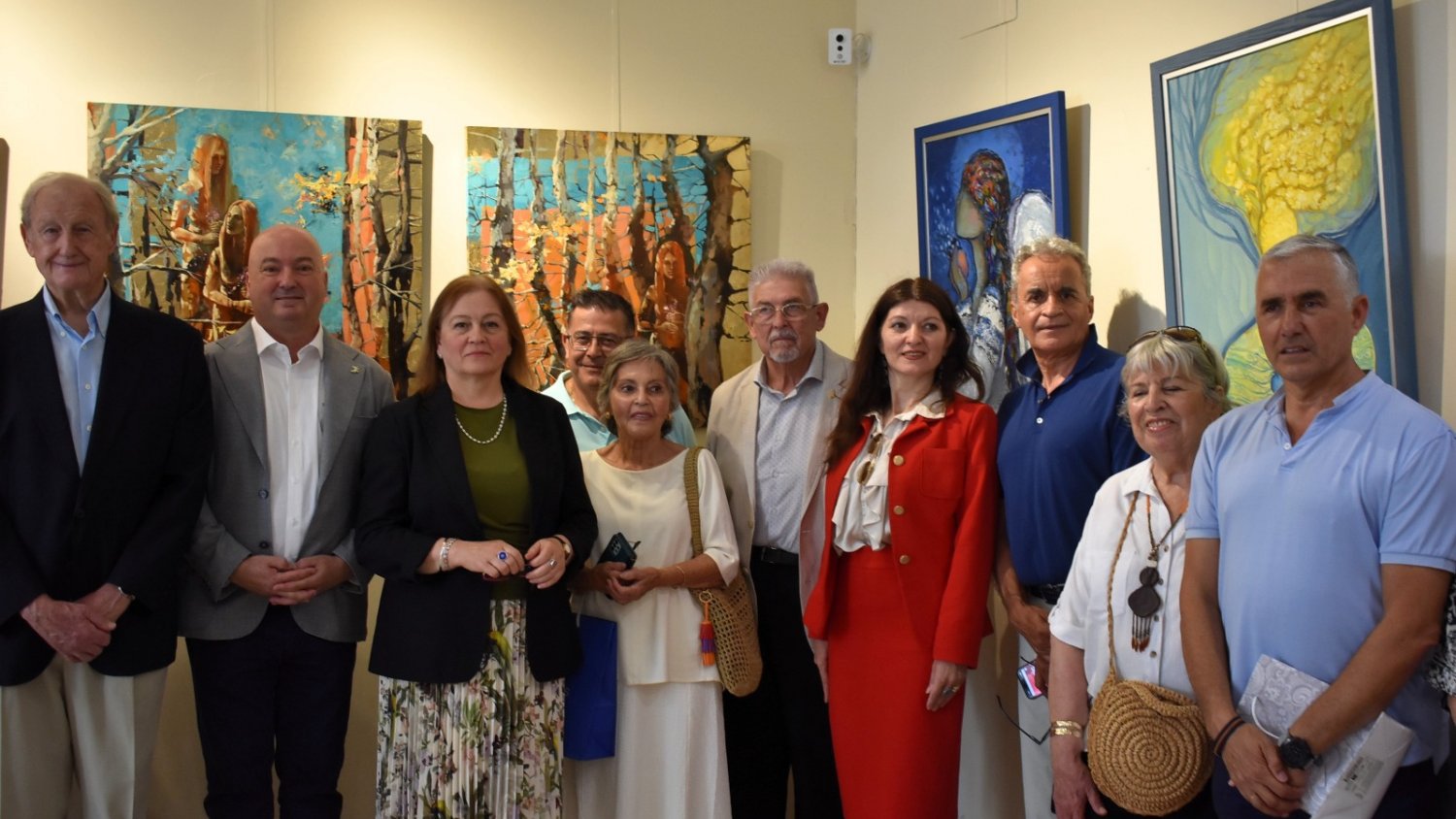 La Asociación de Amigos de Moldavia de Málaga inaugura una exposición de pintura de artistas moldavas