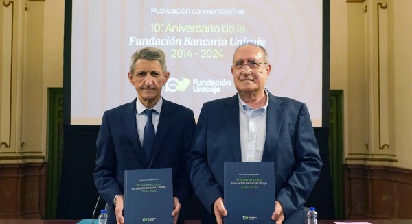 Fundación Unicaja publica un libro conmemorativo con motivo de su décimo aniversario
