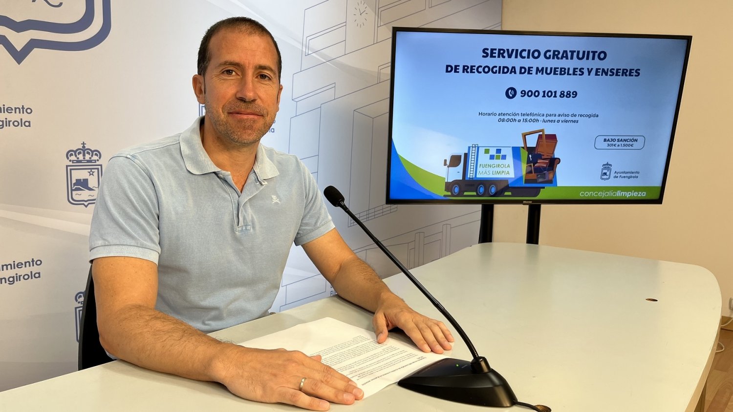Fuengirola retira 588 toneladas de enseres y muebles de la vía pública en el primer semestre de 2022